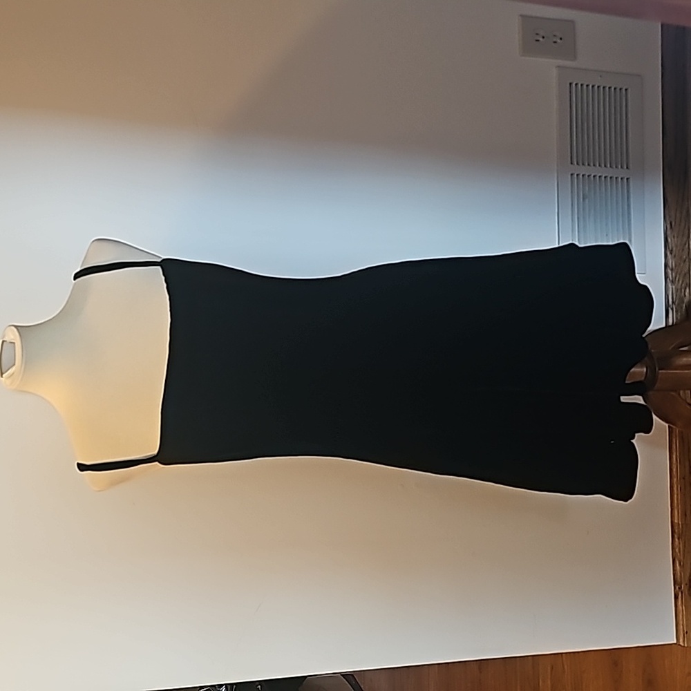 Vintage Polo Ralph Lauren Black Velvet Dress